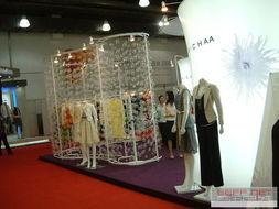 2006韓國時裝紡織品博覽會 陳列精品、零售貼圖區(qū)與攝影器材